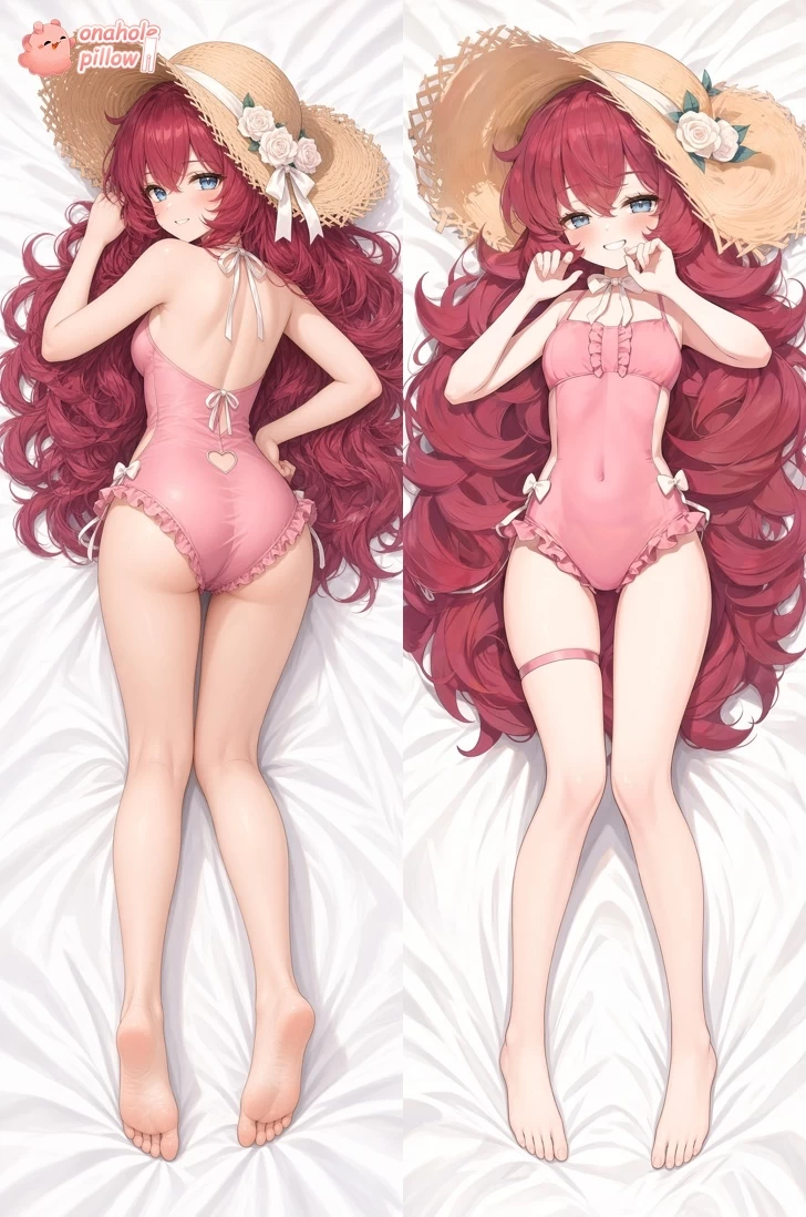 Natsume Iroha Blue Archive Full Body Fuckable Body Pillow with Hole with Front and Back Print