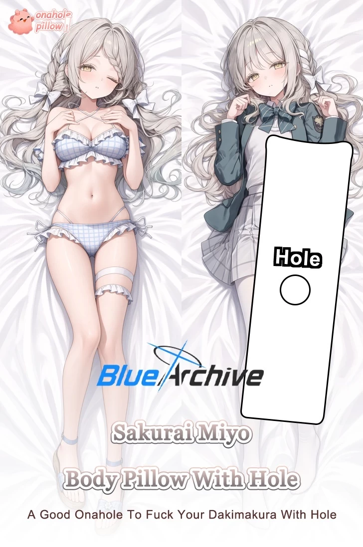 Sakurai Miyo Blue Archive Life Size Onahole Dakimakura Anime Character Design