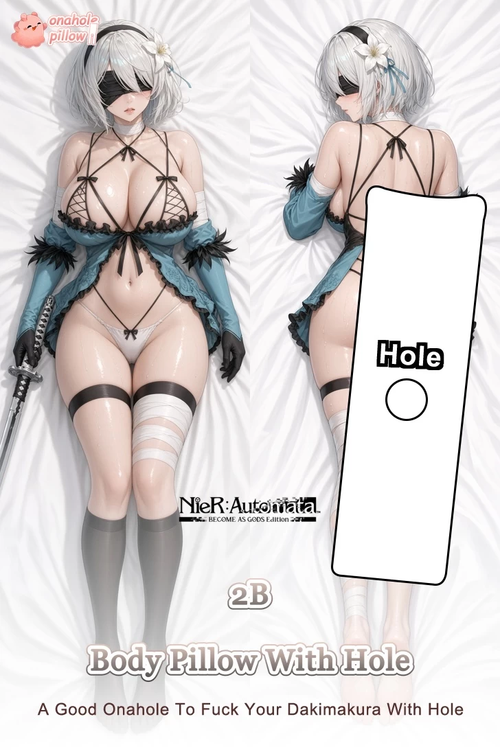 2B NieR Automata Life Size Onahole Dakimakura Anime Waifu Design