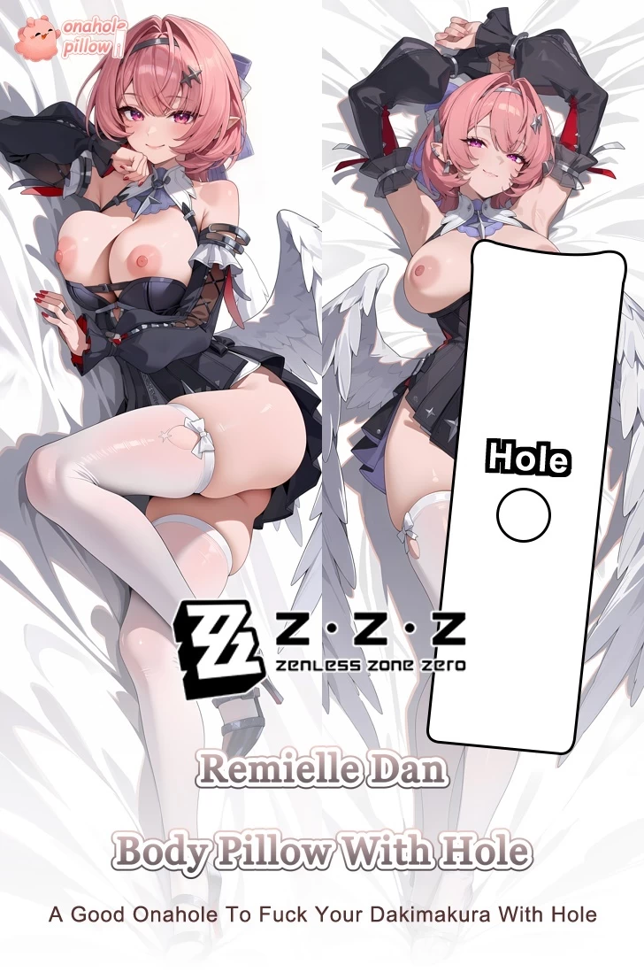 Remielle Dan Zenless Zone Zero Fuckable Full Body Pillow with Front and Back Print