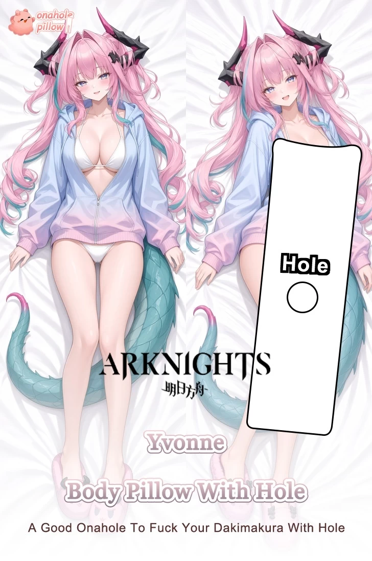 Yvonne Arknights Full Body Dakimakura with Hole Full Length Design