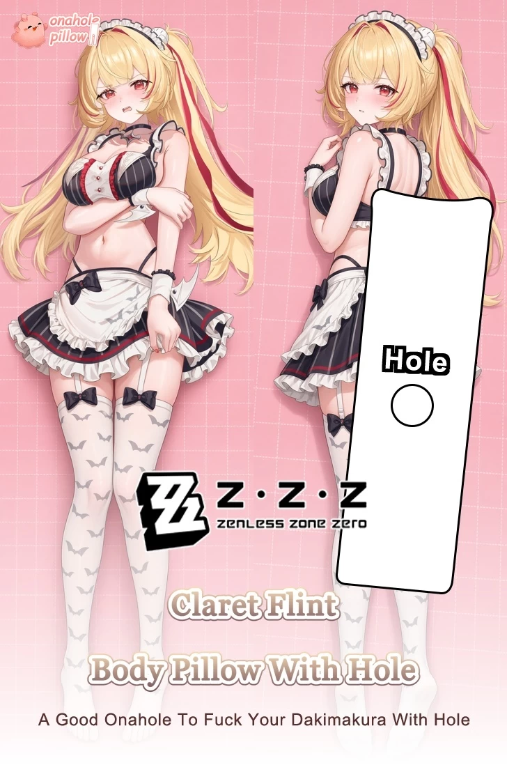 Claret Flint Zenless Zone Zero Full Body Onahole Body Pillow Japanese Anime Style