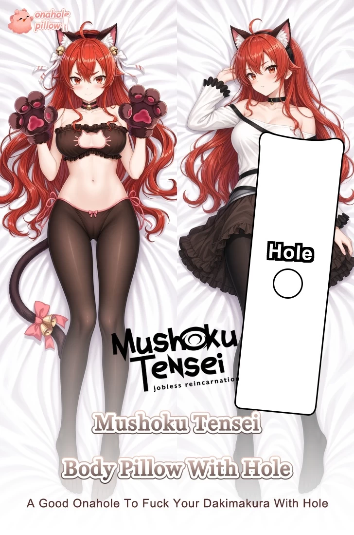 Mushoku Tensei Full Body Dakimakura with Hole Soft 2WAY Fabric