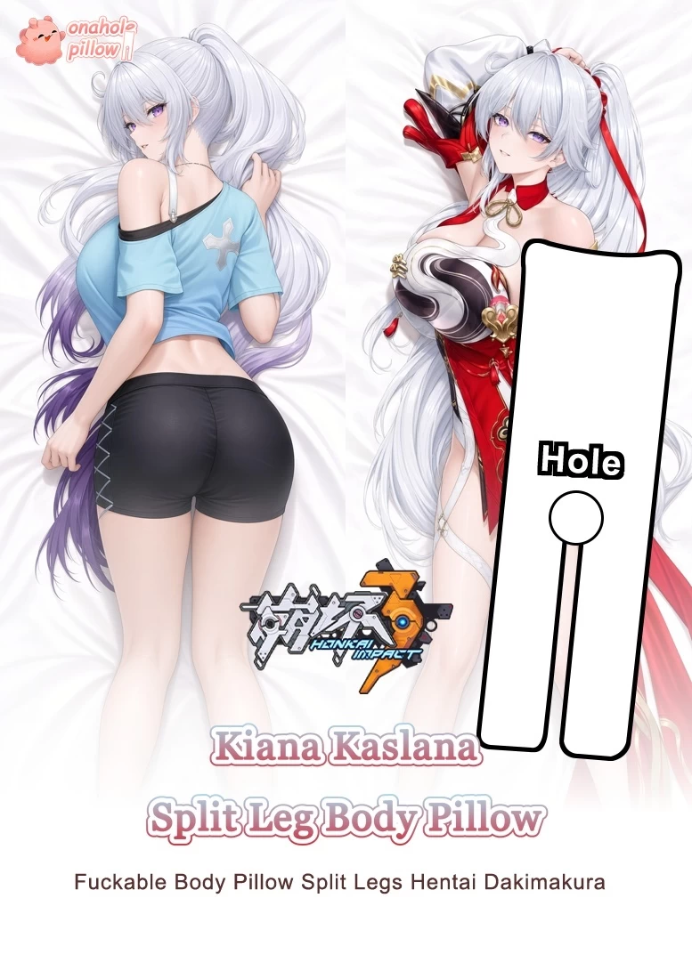 Kiana Kaslana Honkai Impact 3rd Split Leg Anime Body Pillow with Hole