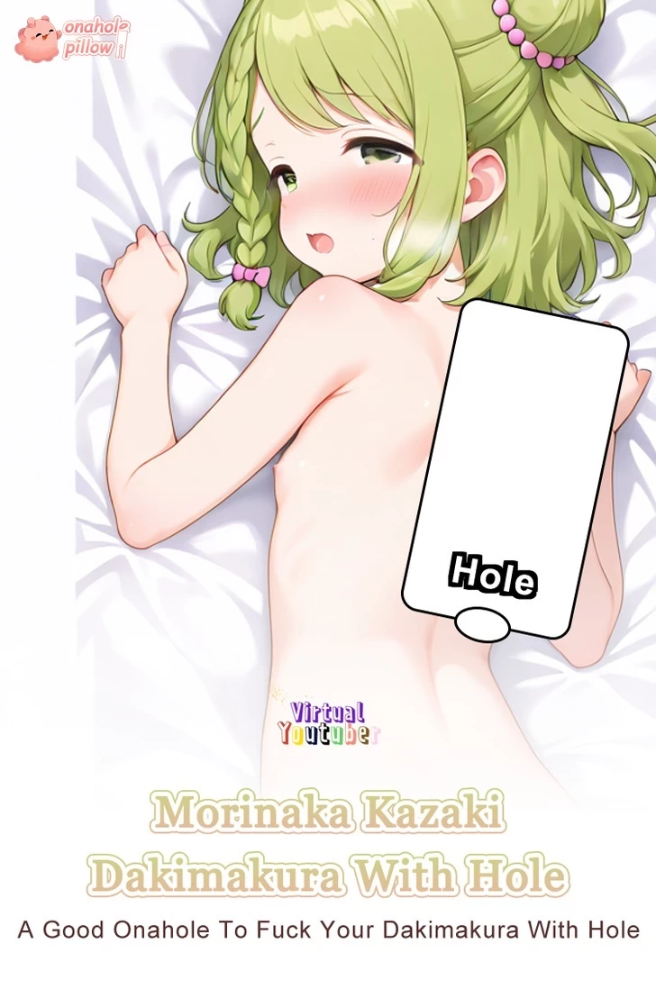Morinaka Kazaki VTuber Half Body Fuckable Torso Pillow Anime Girlfriend Design