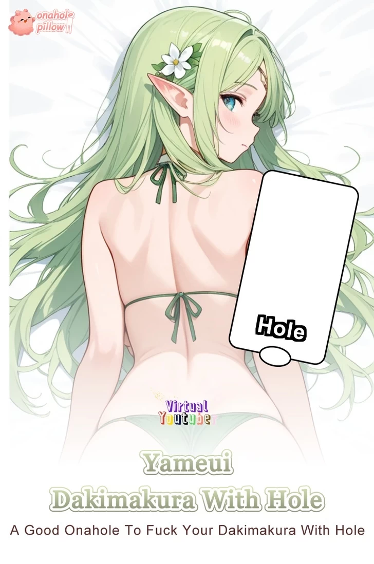 Yameui VTuber Half Size Onahole Body Pillow Japanese Anime Style