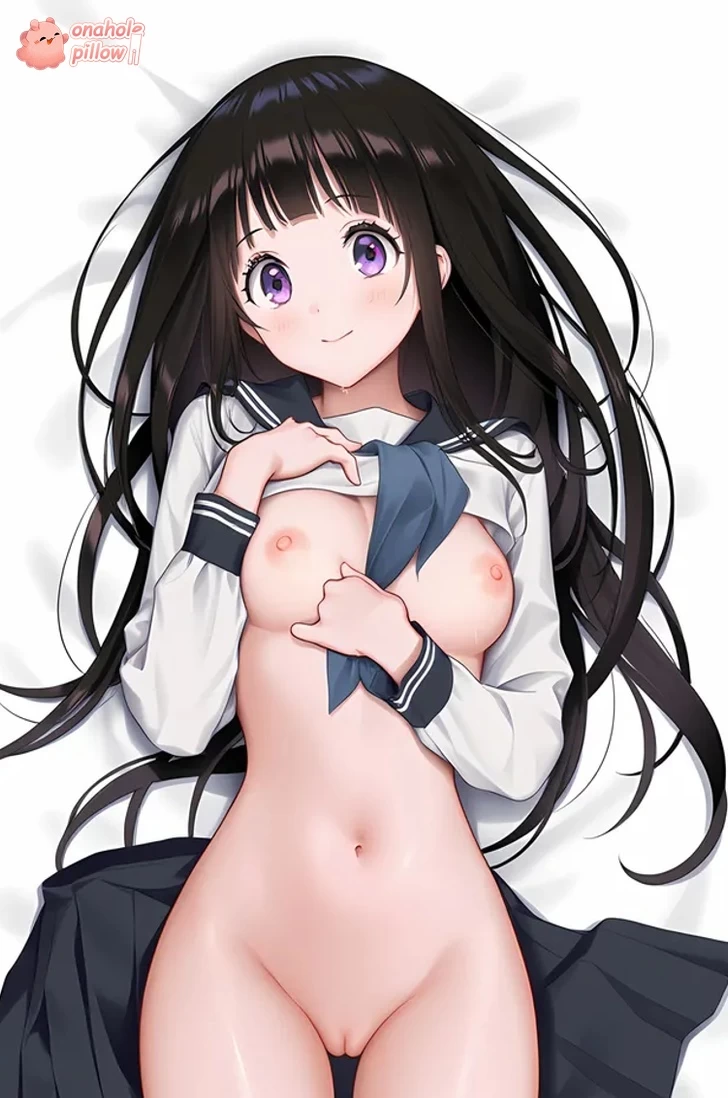 Eru Chitanda Hyouka Half Size Onahole Body Pillow Soft 2WAY Fabric
