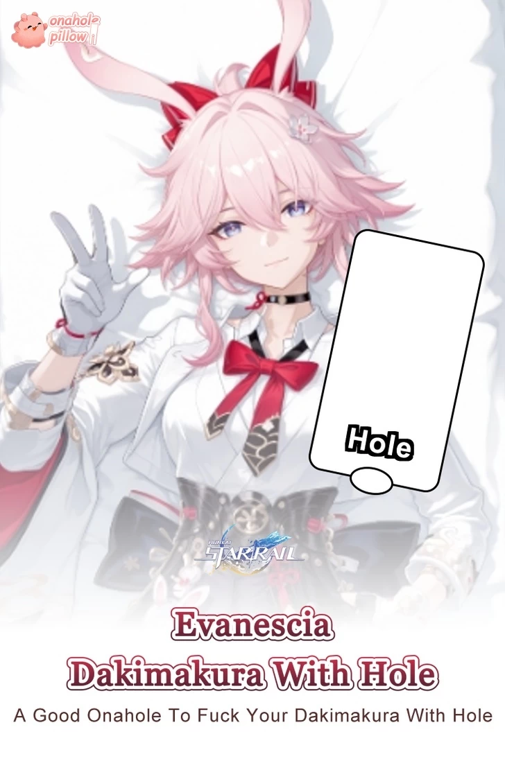 Evanescia Honkai Star Rail Half Body Anime Torso Pillow Anime Girlfriend Design