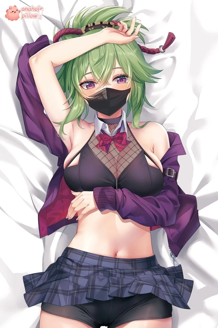 Kuki Shinobu Genshin Impact Upper Body Onahole Dakimakura for Anime Fans