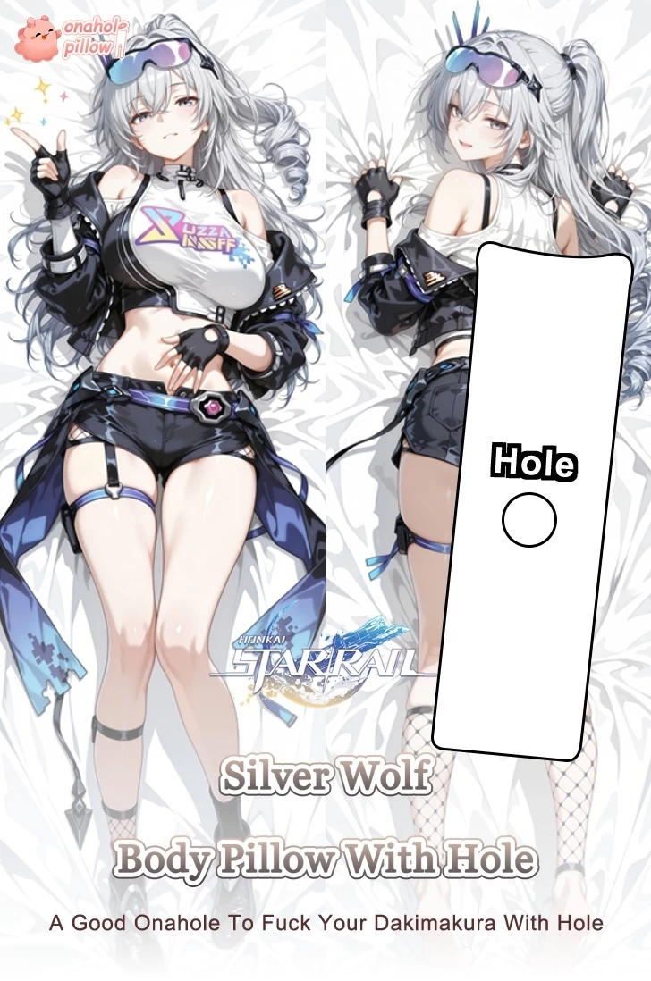Silver Wolf Honkai Star Rail Life Size Fuckable Body Pillow Anime Character Design