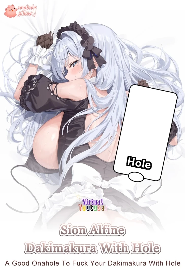 Sion Alfine VTuber Half Body Anime Torso Pillow Torso Artwork Design
