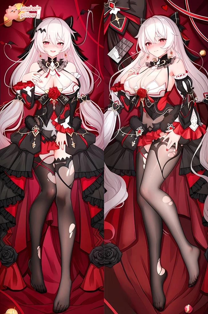 Theresa Apocalypse Honkai Impact 3rd Full Body Onahole Dakimakura Soft 2WAY Fabric