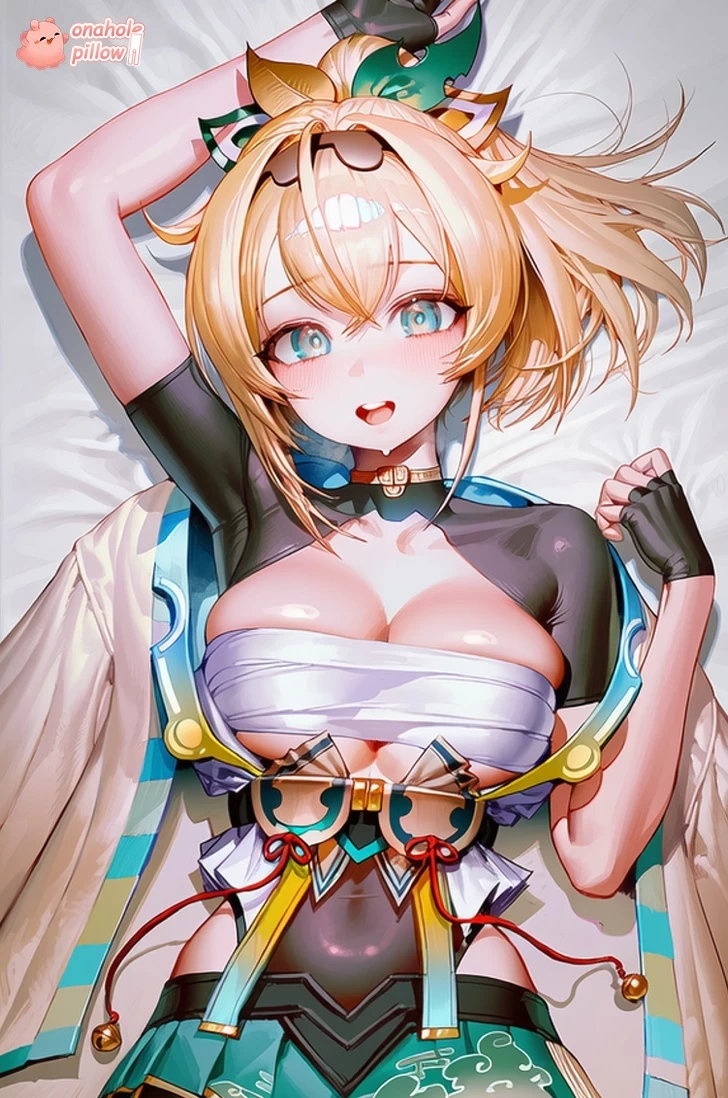 Kazama Iroha Hololive Half Body Torso Pillow with Hole Anime Girlfriend Design