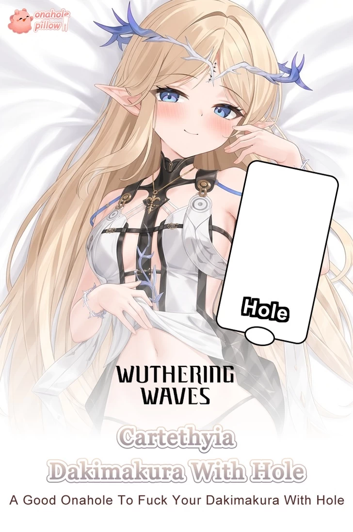 Cartethyia Wuthering Waves Half Size Onahole Body Pillow with Inner Pillow Options