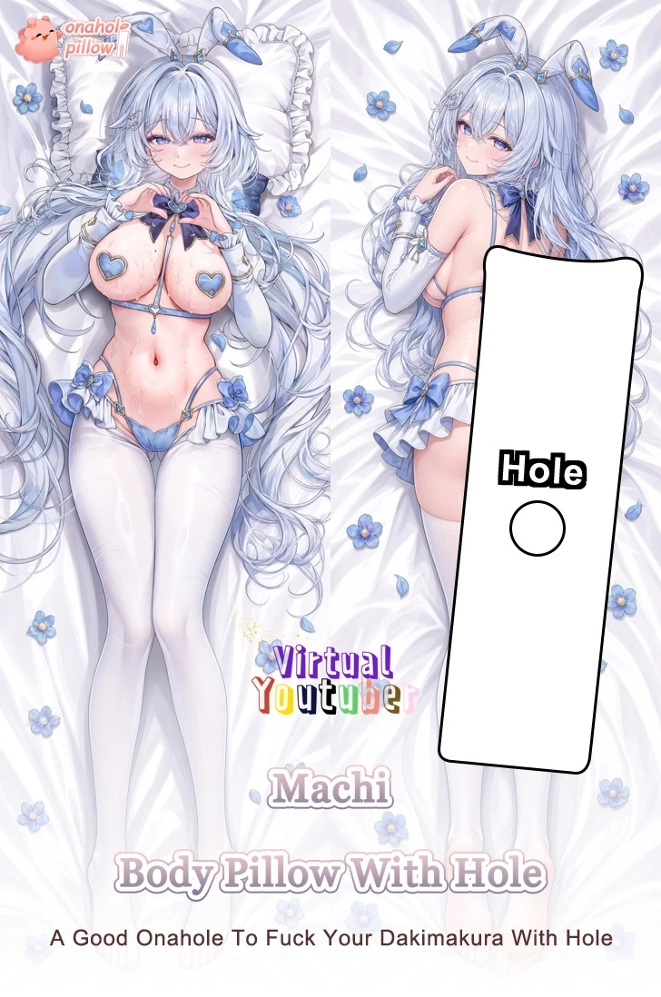 Machi VTuber Full Body Anime Pillow with Hole Adult Anime Collectible