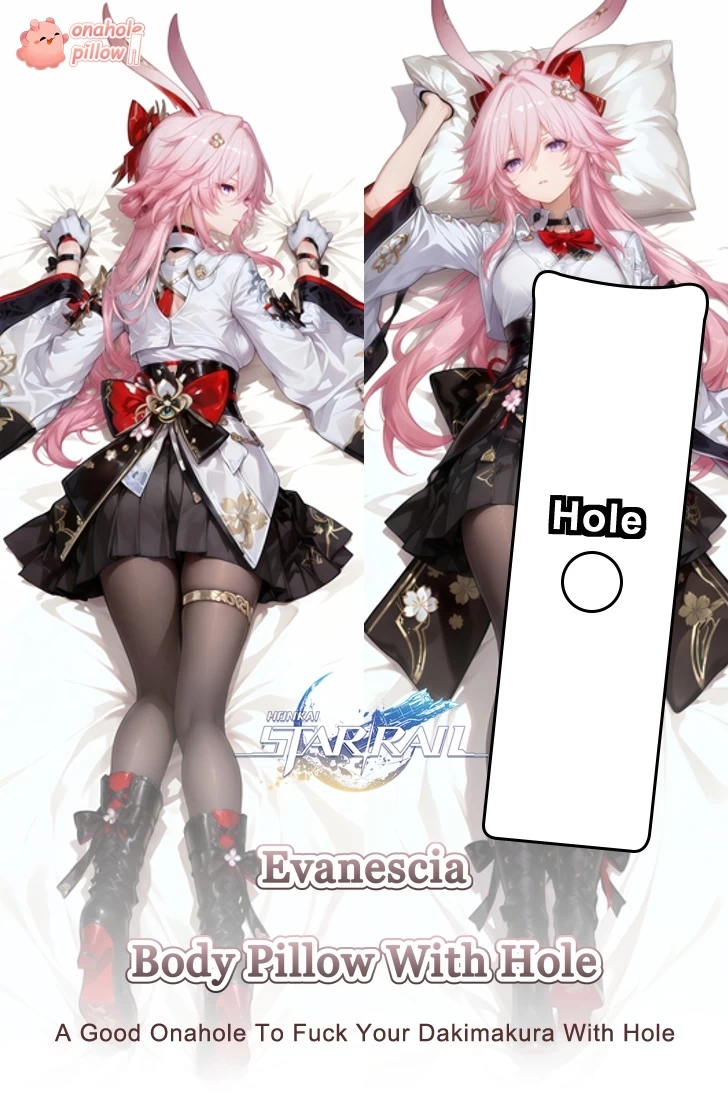 Evanescia Honkai Star Rail Full Body Fuckable Dakimakura with Hole Anime Character Design