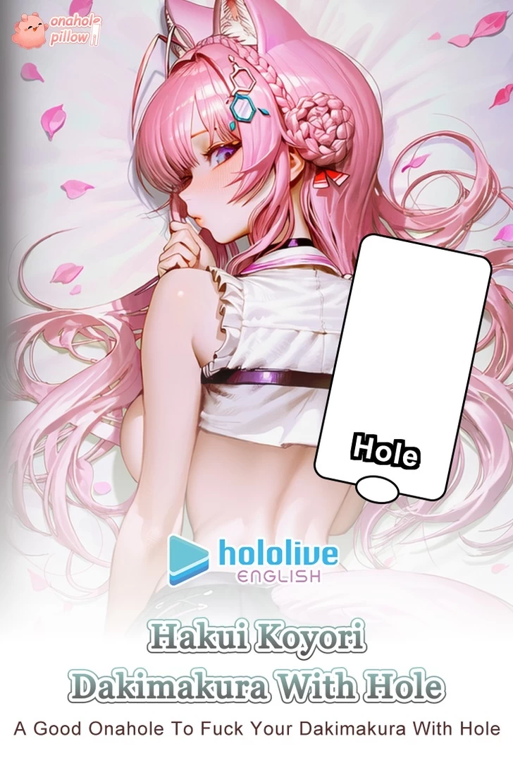 Hakui Koyori Hololive Upper Body Onahole Dakimakura Anime Girlfriend Design
