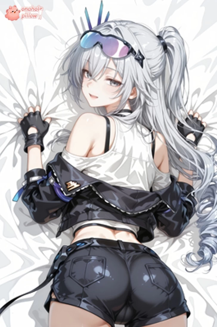 Silver Wolf Honkai Star Rail Half Body Dakimakura with Hole Adult Anime Collectible