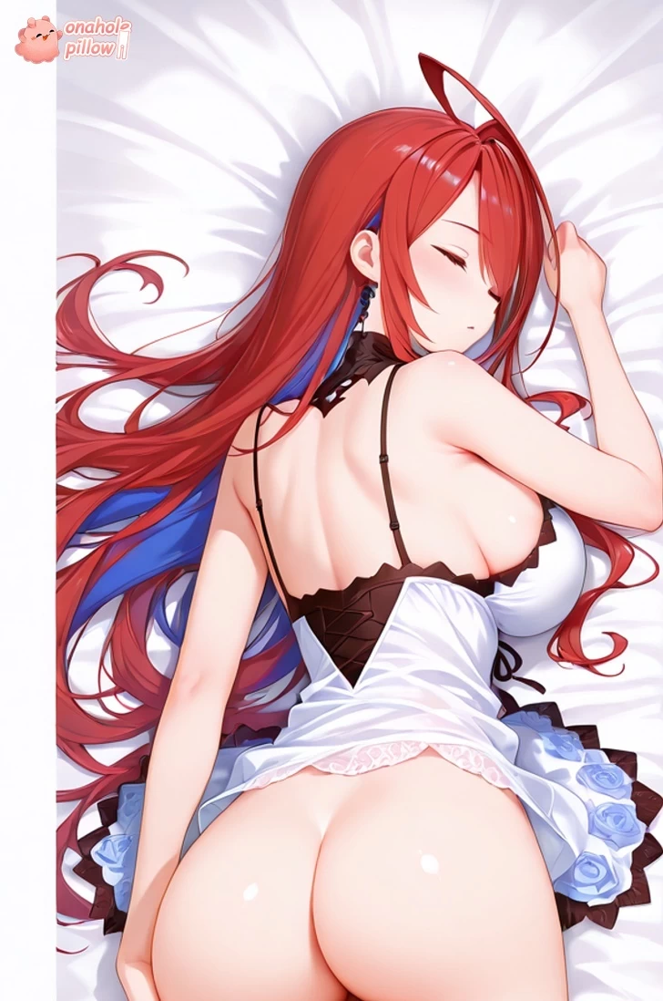 Elizabeth Rose Bloodflame Hololive Half Body Onahole Dakimakura Torso Artwork Design