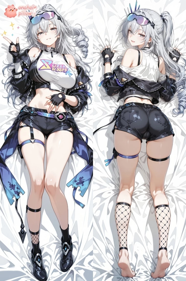 Silver Wolf Honkai Star Rail Life Size Fuckable Body Pillow Anime Character Design