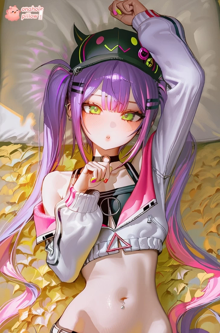 Tokoyami Towa Hololive Half Body Torso Pillow with Hole Anime Waifu Design