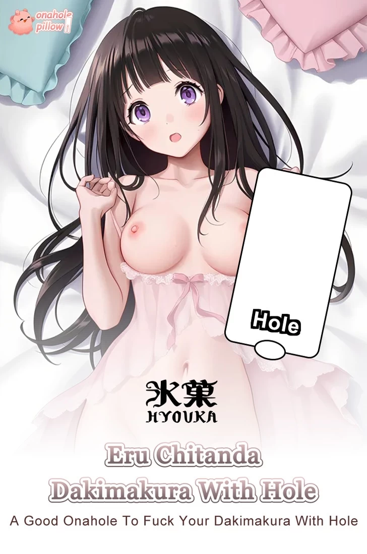 Eru Chitanda Hyouka Half Size Onahole Body Pillow Japanese Anime Style