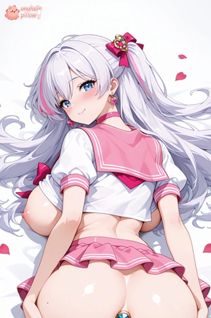 Yome Ui VTuber Half Size Onahole Body Pillow Torso Artwork Design