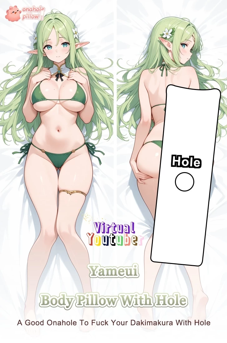Yameui VTuber Full Size Onahole Body Pillow with Inner Pillow Options