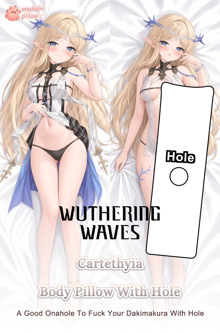 Cartethyia Wuthering Waves Full Size Onahole Body Pillow Adult Anime Collectible