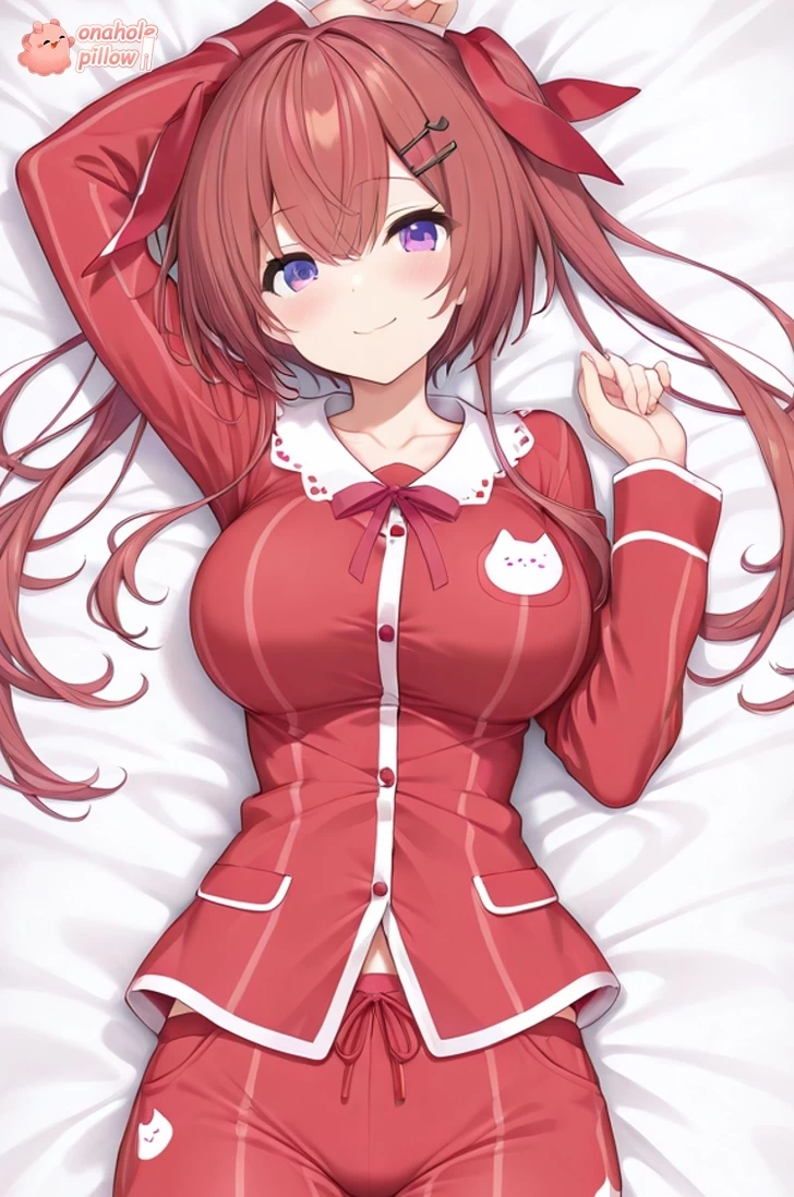 Kotonoha Akane VTuber Half Body Torso Pillow with Hole Anime Girlfriend Design