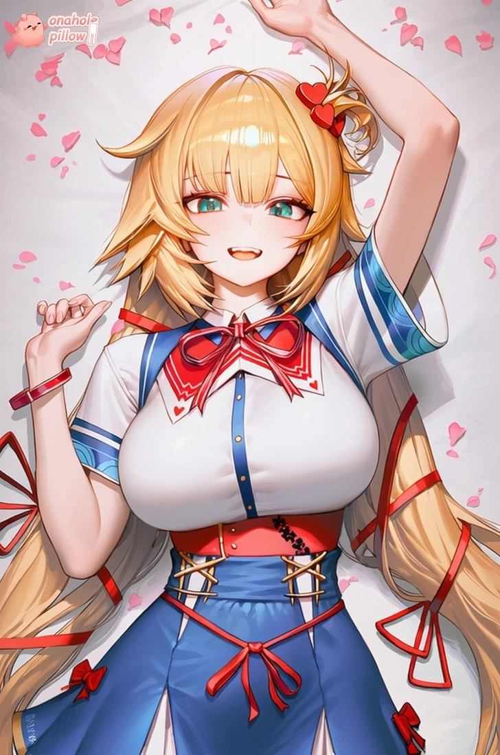Akai Haato VTuber Half Body Onahole Torso Cushion Compact Size