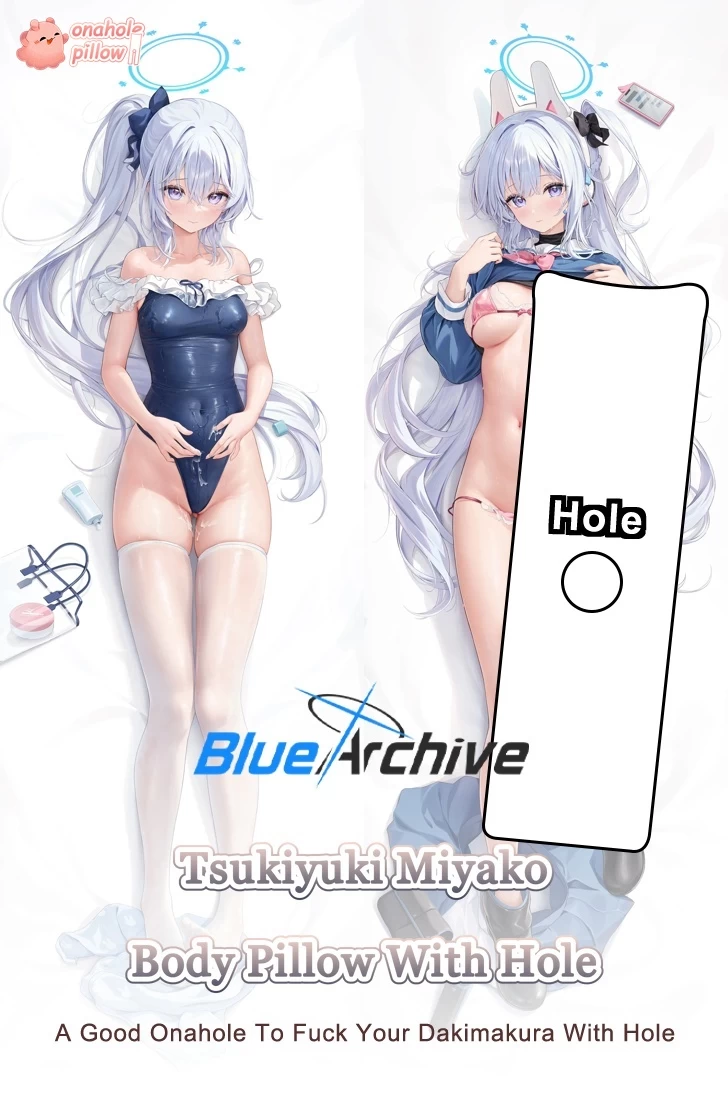 Tsukiyuki Miyako Blue Archive Full Length Onahole Dakimakura Anime Character Design