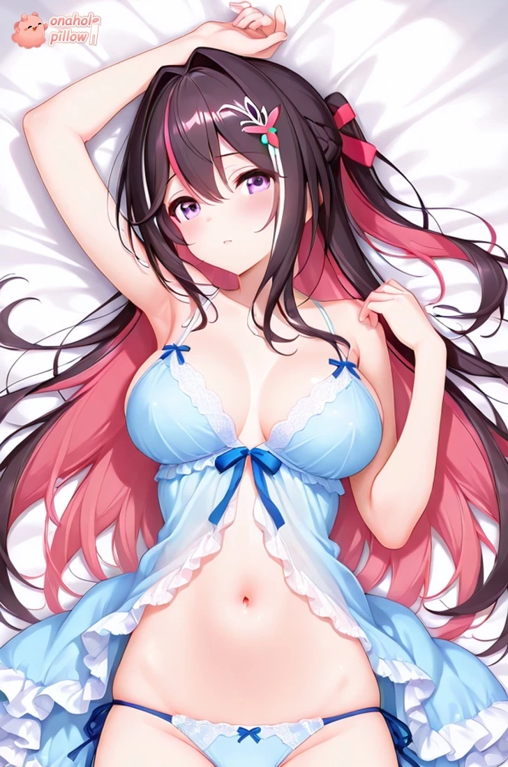 AZKi VTuber Half Body Onahole Dakimakura with Inner Pillow Options