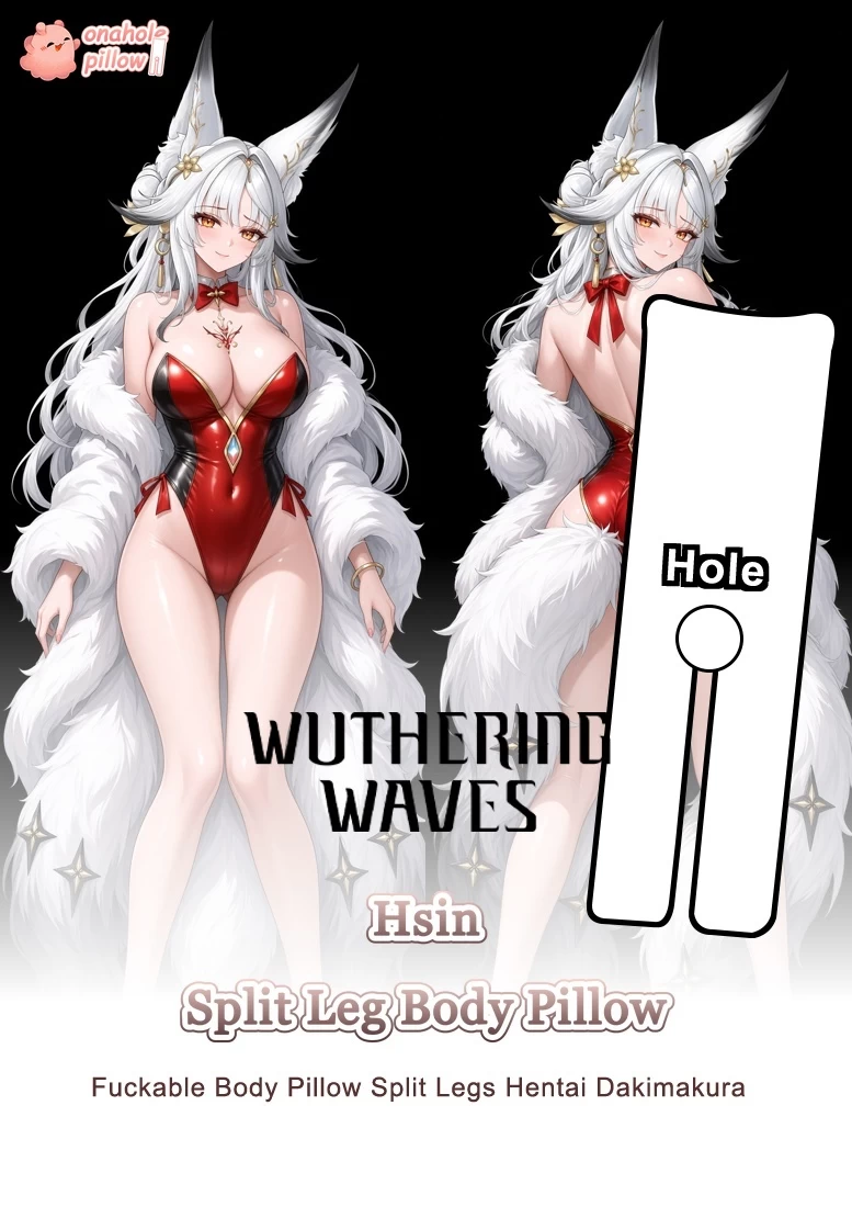 Hsin Wuthering Waves Open Leg Anime Body Pillow with Hole