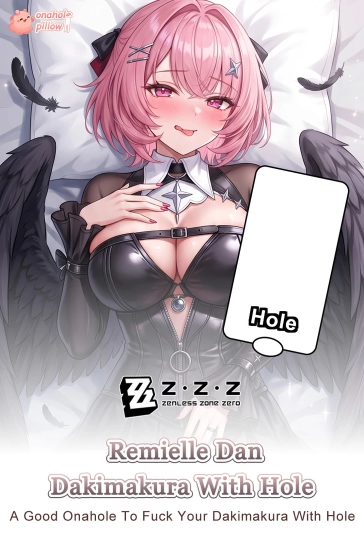 Remielle Dan Zenless Zone Zero Half Body Fuckable Torso Pillow with Inner Pillow Options