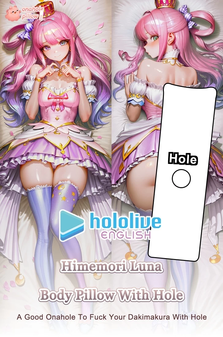 Himemori Luna Hololive Life Size Fuckable Body Pillow Japanese Anime Style
