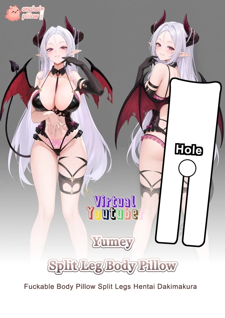 Yumey VTuber Open Leg Anime Body Pillow Anime Character Design