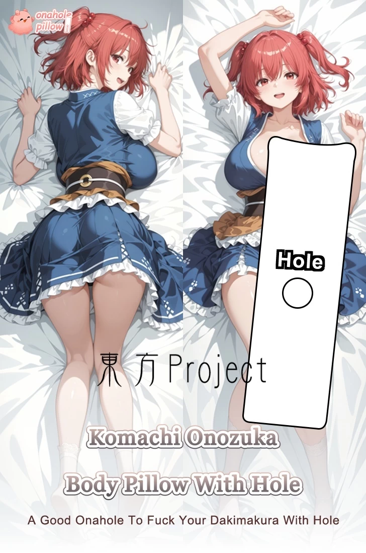 Komachi Onozuka Touhou Project Life Size Onahole Body Pillow Full Length Design