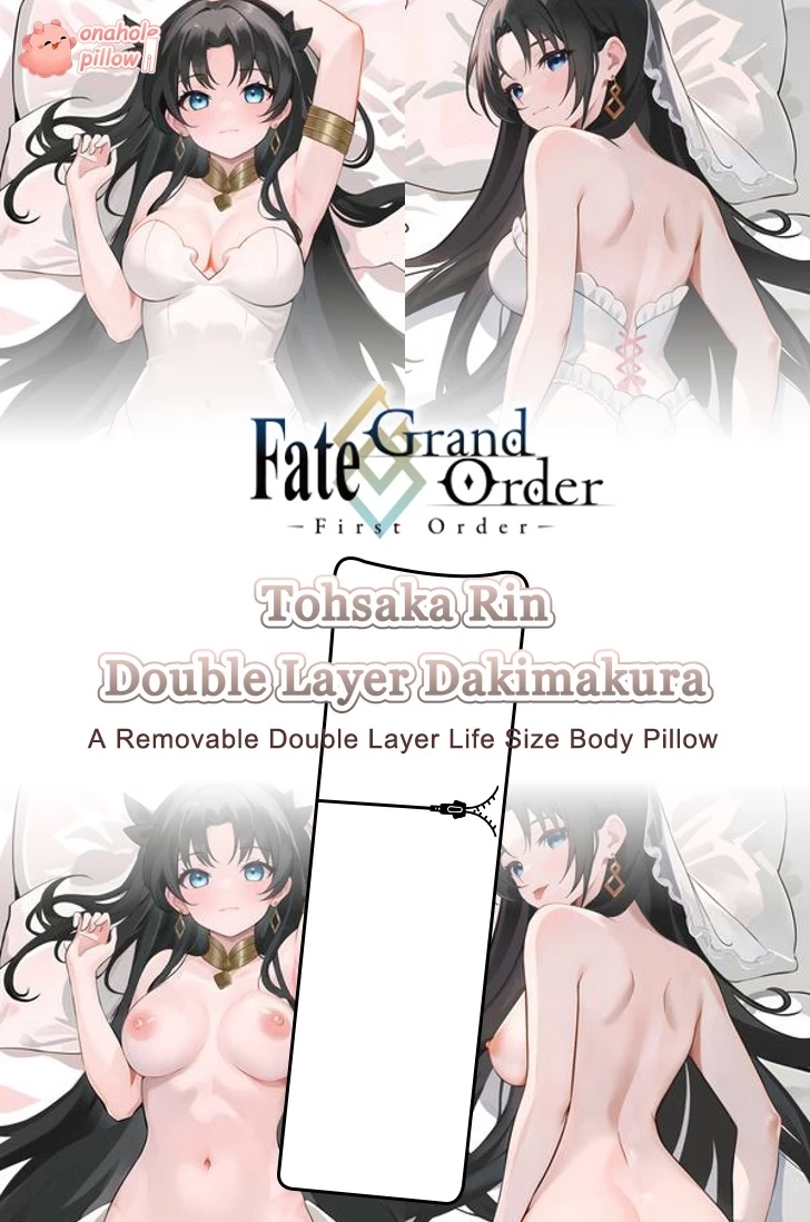 Tohsaka Rin Fate Double Layer Hug Pillow Bedroom Decor Pillow