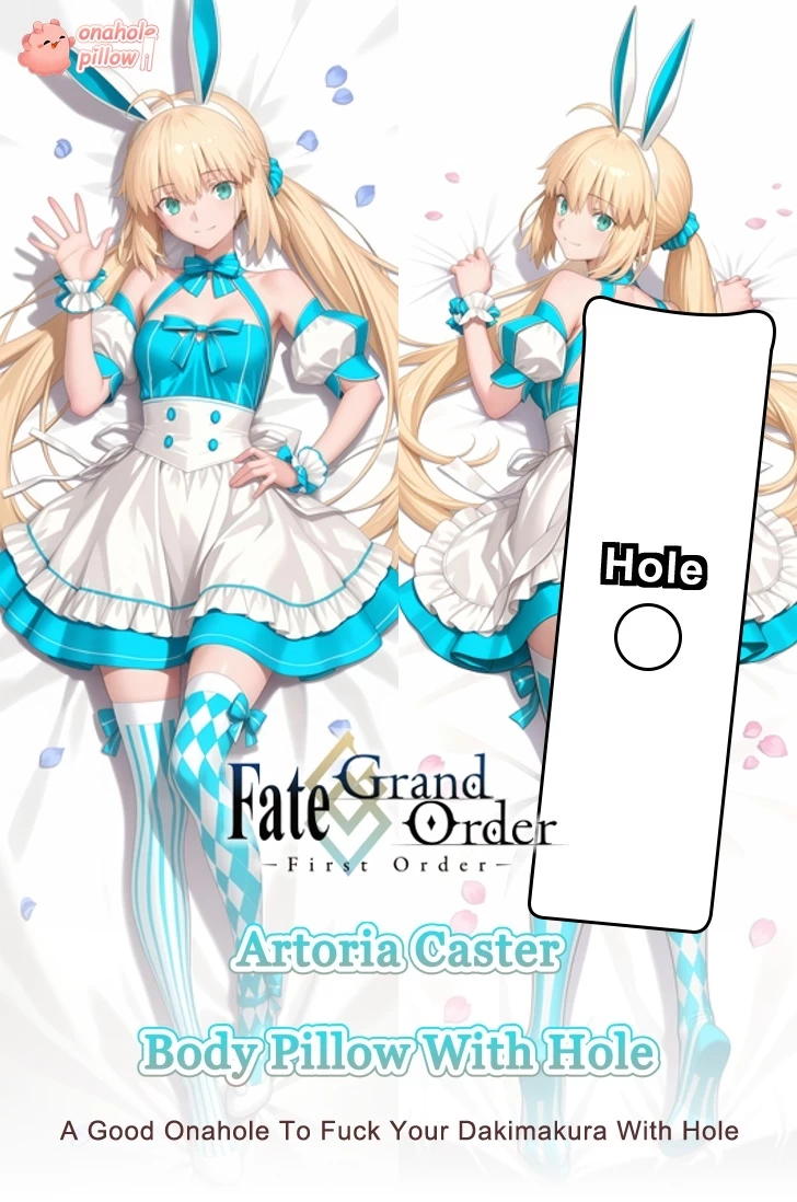 Artoria Caster Fate Full Body Anime Pillow with Hole Anime Character Design