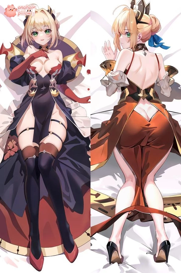 Nero Claudius Fate Full Body Hugging Pillow with Hole with Front and Back Print