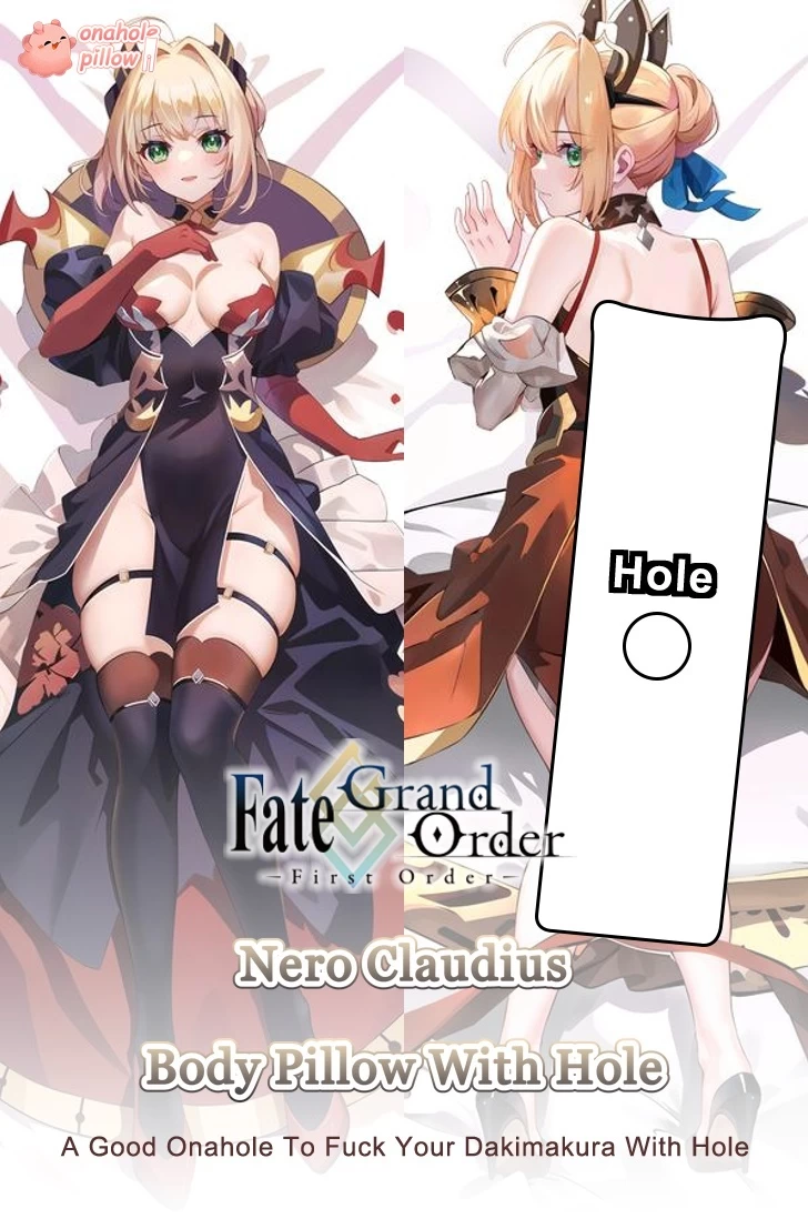 Nero Claudius Fate Full Body Hugging Pillow with Hole with Front and Back Print