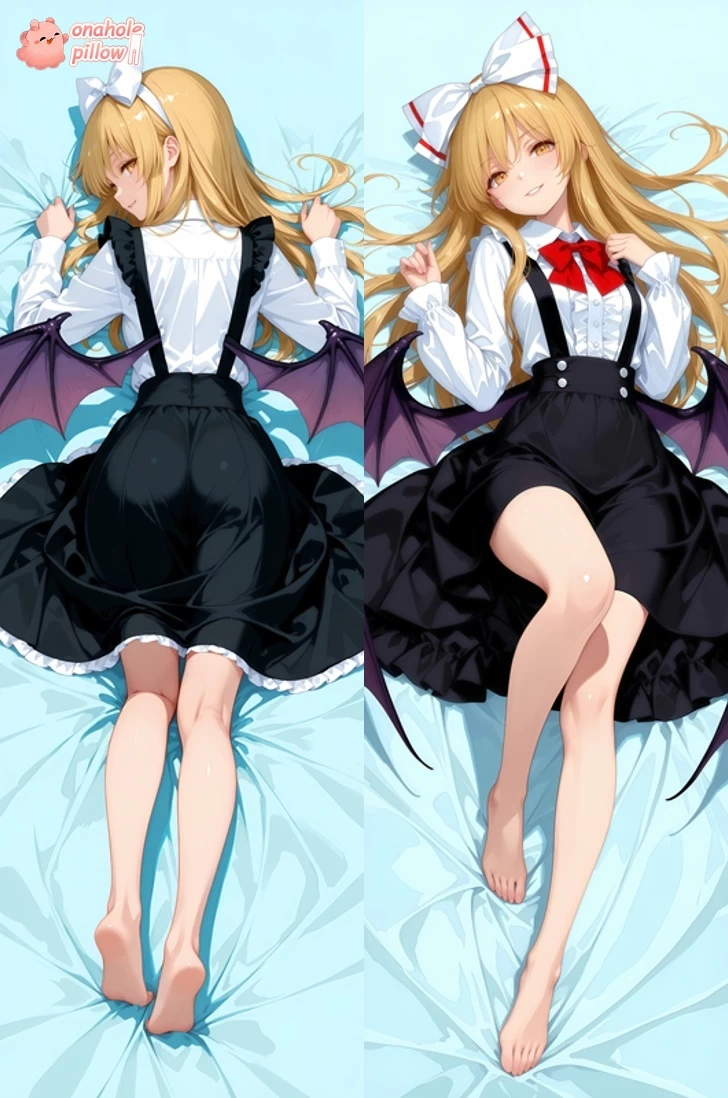 Kurumi Touhou Project Full Body Pillow with Center Hole with Hidden Zipper