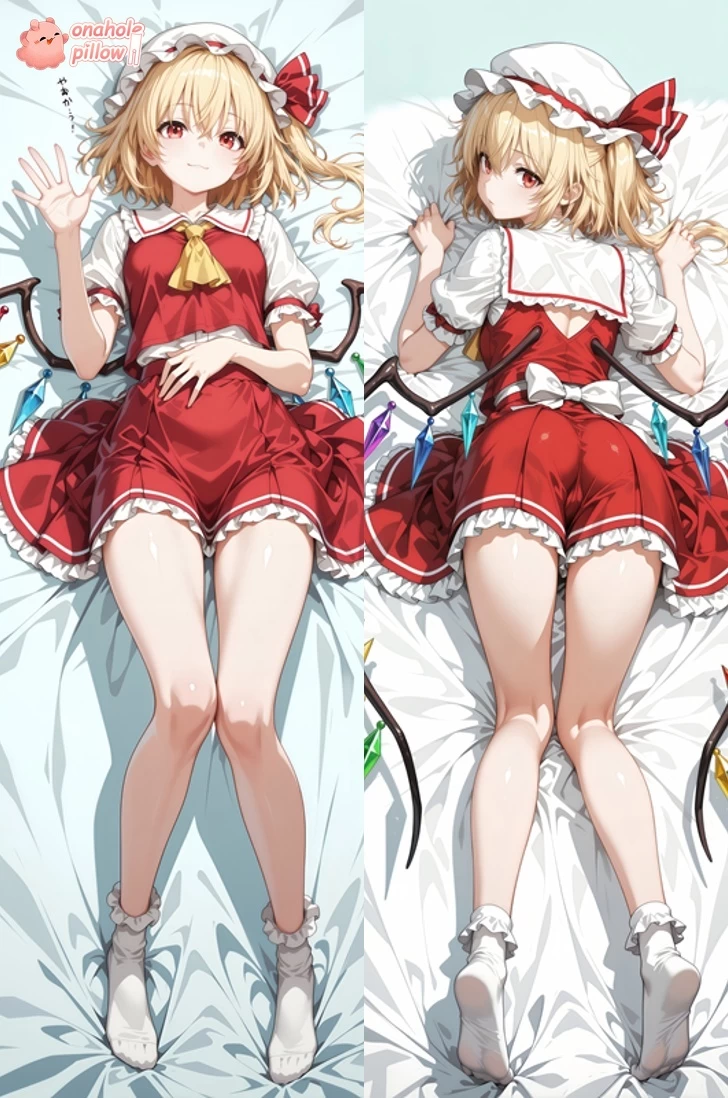 Flandre Scarlet Touhou Project Life Size Fuckable Body Pillow Full Length Design