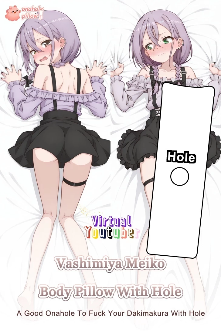 Vashimiya Meiko VTuber Full Length Anime Body Pillow Senpai Notice Me Design