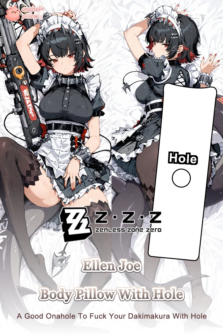 Ellen Joe Zenless Zone Zero Full Body Anime Dakimakura Collector Edition