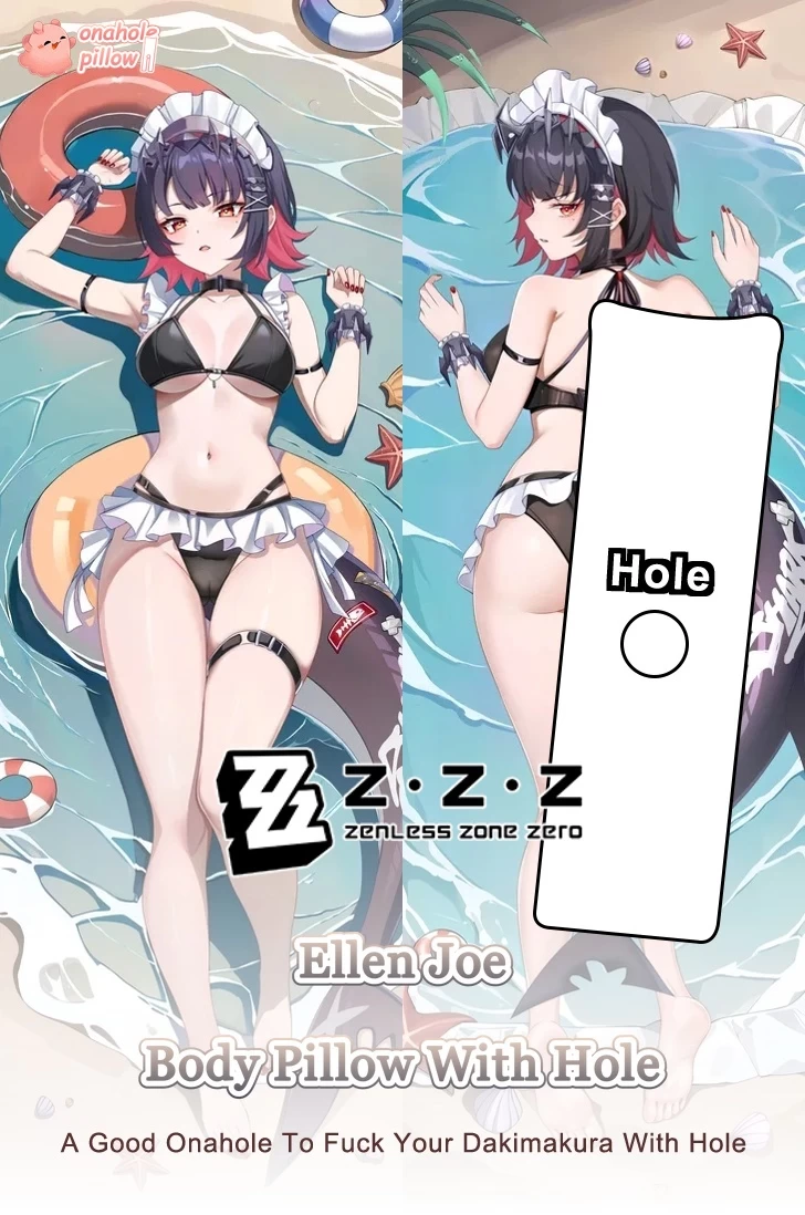 Ellen Joe Zenless Zone Zero Full Body Dakimakura with Hole Waifu Hug Pillow