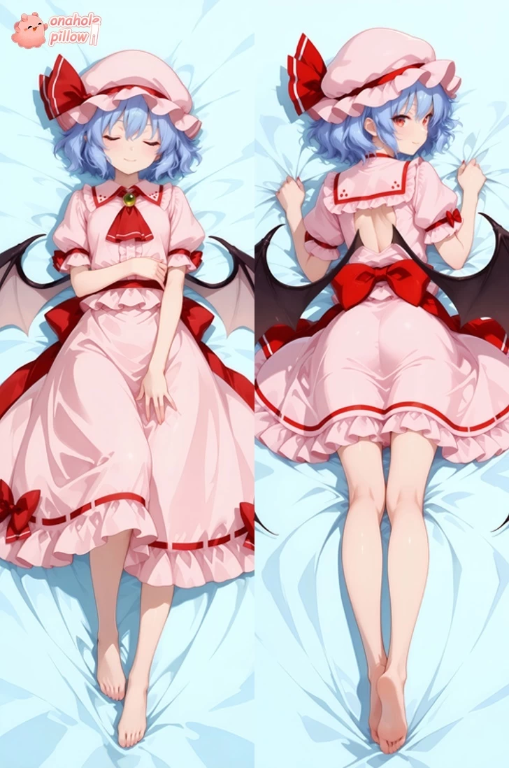 Remilia Scarlet Touhou Project Life Size Fuckable Body Pillow Machine Washable Cover