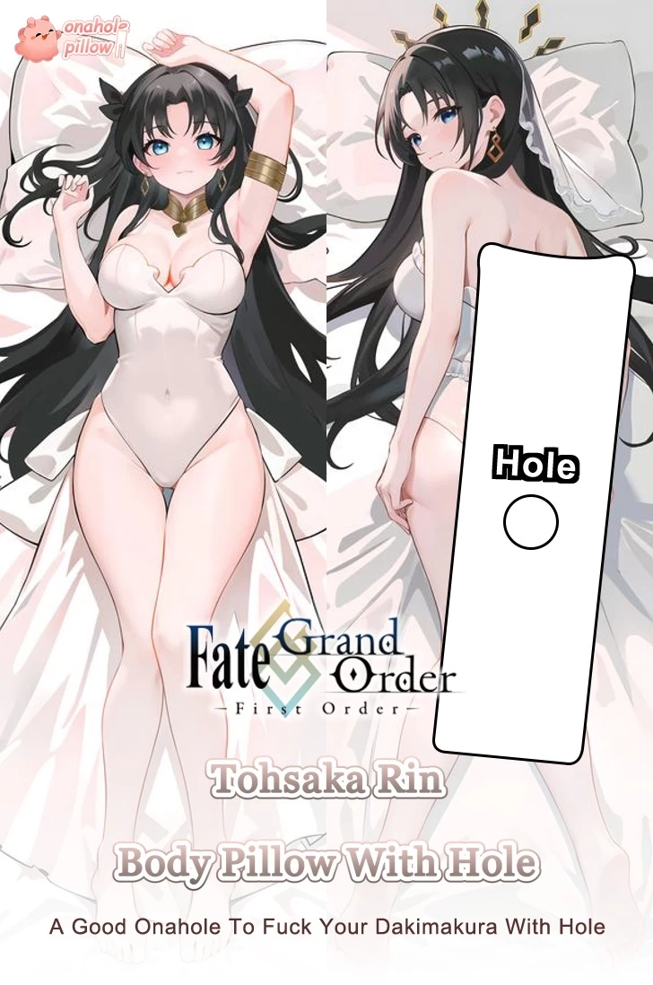 Tohsaka Rin Fate Full Body Anime Dakimakura Tall Body Pillow