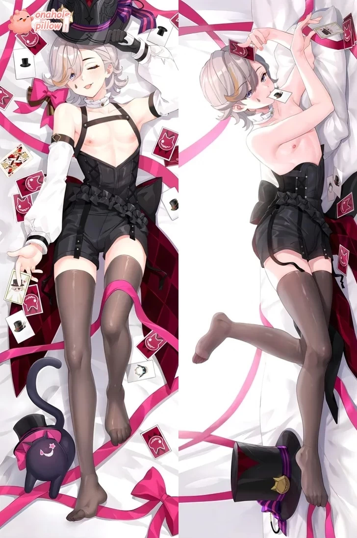 Lyney Genshin Impact Full Length Onahole Dakimakura Reading Pillow for Adults